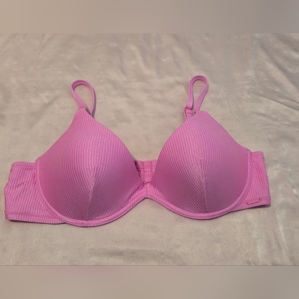 VS PINK SCOOP PUSH-UP UNDERWIRE BIKINI TOP
